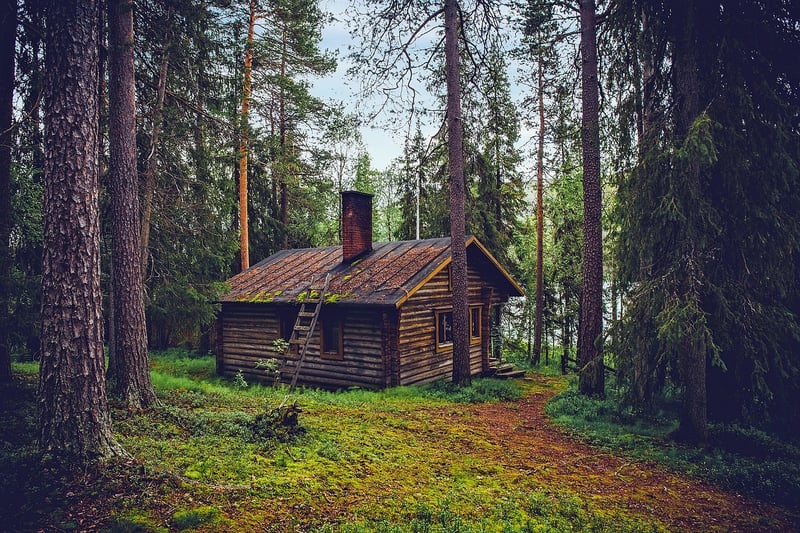 Romantic Mountain Cabin